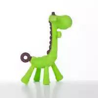 Baby Giraffe Teether – Soft Silicone Molar Stick Toy for Infants