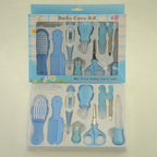 Baby Care Essentials Kit – 10-Piece Nail Clipper, Nasal Aspirator & Thermometer Set