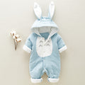Baby Bunny Hooded Romper – Cute Cotton Onesie