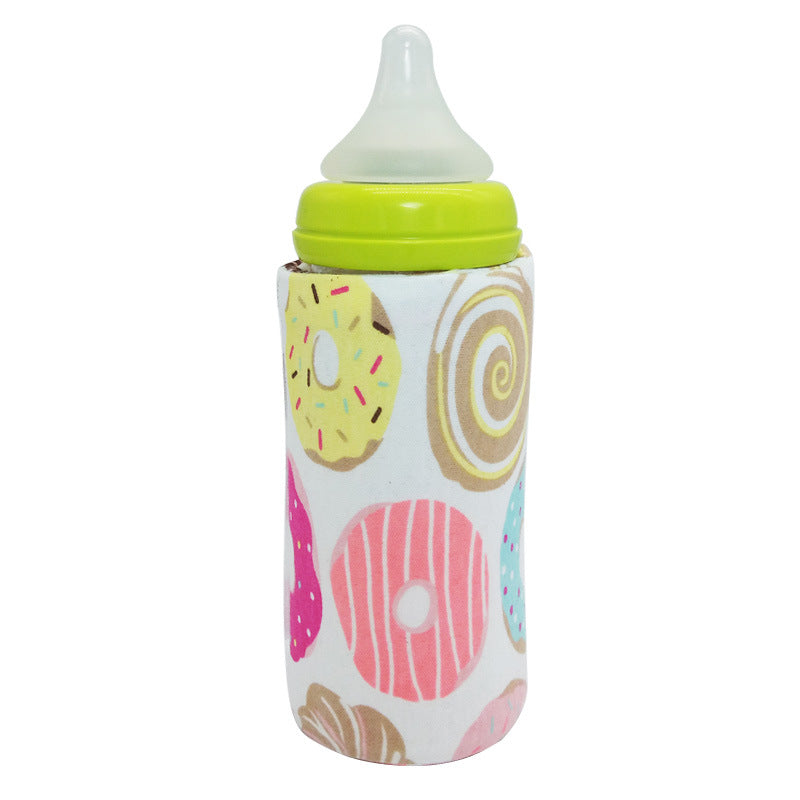 Portable Baby Bottle Warmer Cover – USB Travel Stroller Insulated Bag