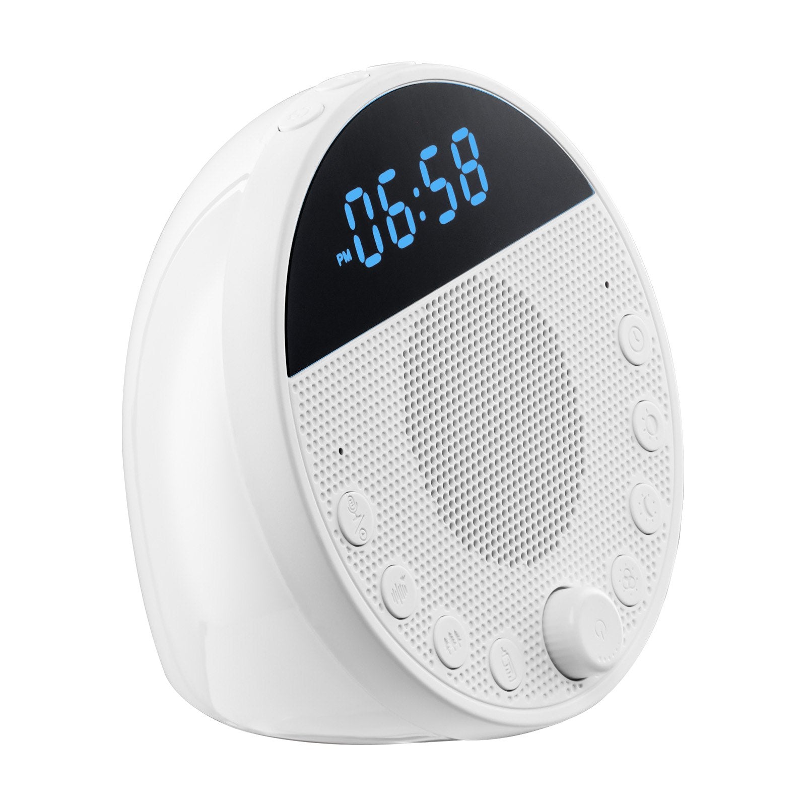 Baby Sleep Sound Machine – 18 Sounds, Night Light & Dual Alarm