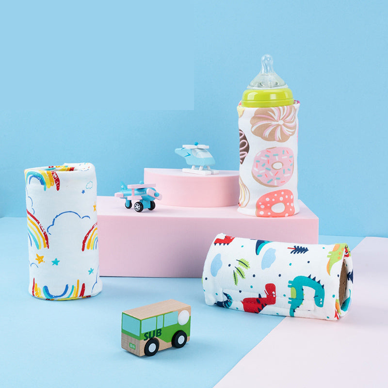 Portable Baby Bottle Warmer Cover – USB Travel Stroller Insulated Bag