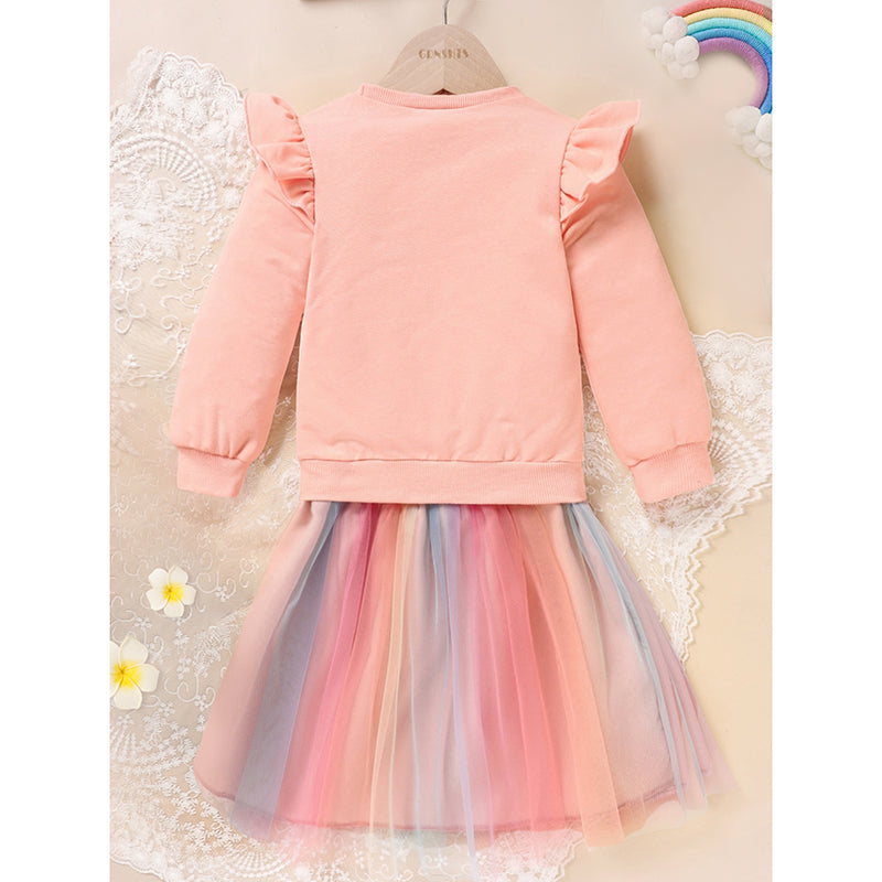Baby Girl Rainbow Tutu Skirt Set – Little Dreamer Outfit